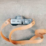 Native Camera Strap (кожаный ремень на шею бежевый) 