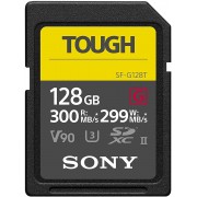 Sony SDXC 128GB C10 Tough UHS-II U3 V90 R300/W299MB/s (SF-G128T)