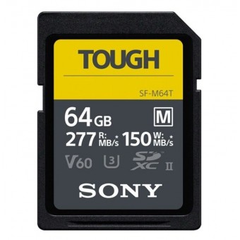 Sony SDXC 64GB Tough M UHS-II U3 V60 R277/W150Mb/s (SFM64T.SYM)